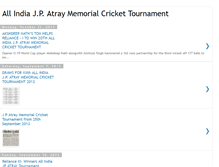 Tablet Screenshot of jpatraycricket.blogspot.com