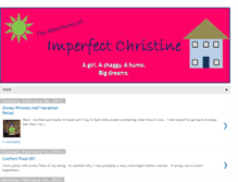 Tablet Screenshot of imperfectchristine.blogspot.com