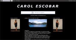 Desktop Screenshot of carolescobar01.blogspot.com