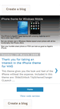 Mobile Screenshot of iphone-wm5-theme.blogspot.com