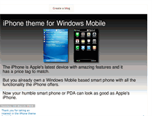 Tablet Screenshot of iphone-wm5-theme.blogspot.com