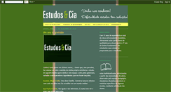 Desktop Screenshot of estudosecompanhia.blogspot.com