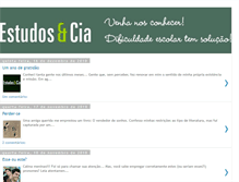 Tablet Screenshot of estudosecompanhia.blogspot.com