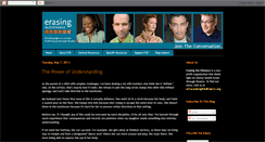 Desktop Screenshot of erasingthedistance.blogspot.com