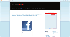 Desktop Screenshot of guarache.blogspot.com