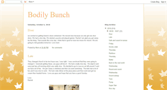 Desktop Screenshot of bodilybunch.blogspot.com