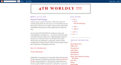 Desktop Screenshot of 4thworldly.blogspot.com