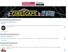 Tablet Screenshot of cinescapeforo-blog.blogspot.com