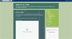 Desktop Screenshot of musicofalltypes.blogspot.com