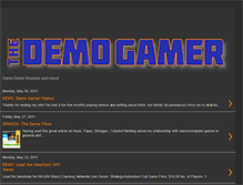 Tablet Screenshot of demogamer.blogspot.com