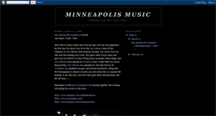 Desktop Screenshot of minneapolismusic.blogspot.com