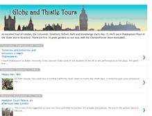 Tablet Screenshot of globeandthistle.blogspot.com