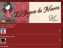 Tablet Screenshot of eljoyerodemarivi.blogspot.com