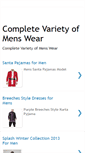 Mobile Screenshot of menswearcollections.blogspot.com