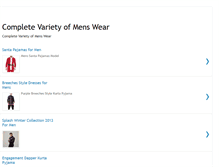 Tablet Screenshot of menswearcollections.blogspot.com