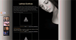 Desktop Screenshot of latinasexoticas.blogspot.com