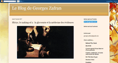 Desktop Screenshot of georgeszafran.blogspot.com