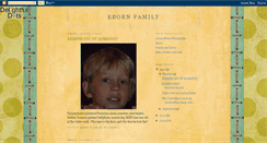 Desktop Screenshot of ejebornfamily.blogspot.com