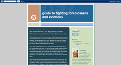 Desktop Screenshot of foreclosuremoratoriumnow.blogspot.com