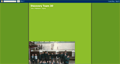 Desktop Screenshot of discoveryteam3d.blogspot.com