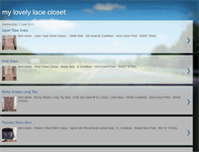 Tablet Screenshot of mylovelylacecloset.blogspot.com