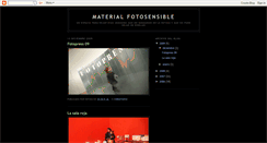 Desktop Screenshot of materialfotosensible.blogspot.com