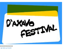 Tablet Screenshot of daxavofestival.blogspot.com