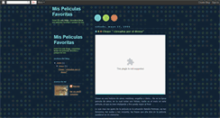 Desktop Screenshot of mis-peliculas.blogspot.com