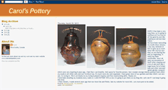 Desktop Screenshot of carolspottery.blogspot.com