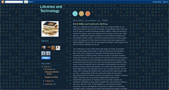 Desktop Screenshot of librariestechnology.blogspot.com