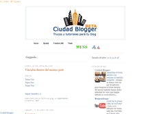 Tablet Screenshot of ciudadbloggerbeta.blogspot.com