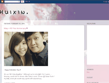 Tablet Screenshot of huixin-s.blogspot.com