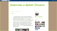 Desktop Screenshot of cynsbeadingadventures.blogspot.com