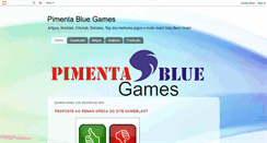 Desktop Screenshot of pimentabluegames.blogspot.com