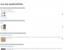 Tablet Screenshot of luaaosquadradinhos.blogspot.com