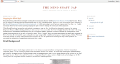 Desktop Screenshot of mindshaftgap.blogspot.com