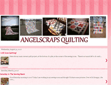 Tablet Screenshot of angelscrapsquilting.blogspot.com