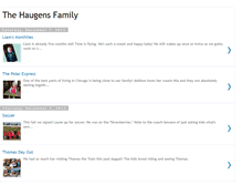 Tablet Screenshot of haugensfamily.blogspot.com
