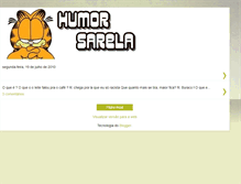Tablet Screenshot of humorsarela.blogspot.com