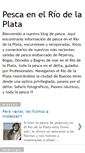 Mobile Screenshot of pescaenriodelaplata.blogspot.com