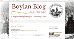 Desktop Screenshot of boylanblog.blogspot.com