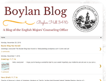 Tablet Screenshot of boylanblog.blogspot.com