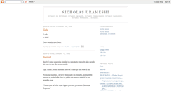 Desktop Screenshot of nickura.blogspot.com