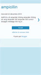 Mobile Screenshot of ampicillin-online.blogspot.com