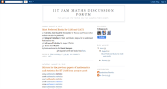 Desktop Screenshot of jam-maths.blogspot.com