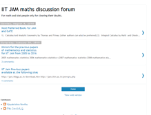 Tablet Screenshot of jam-maths.blogspot.com