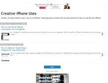 Tablet Screenshot of creativeiphoneuses.blogspot.com