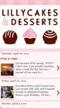 Mobile Screenshot of lillycakesanddesserts.blogspot.com