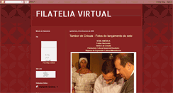 Desktop Screenshot of filateliavirtual.blogspot.com