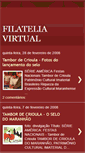 Mobile Screenshot of filateliavirtual.blogspot.com